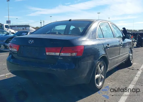 2007 Hyundai Sonata Gls z USA, uszkodzony, nr VIN 5NPET46C27H289448